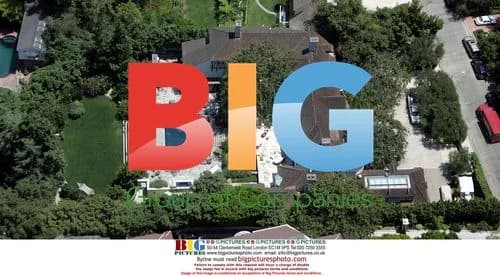 Aerial Shots of Pitt and Aniston's Bel-Air Home
