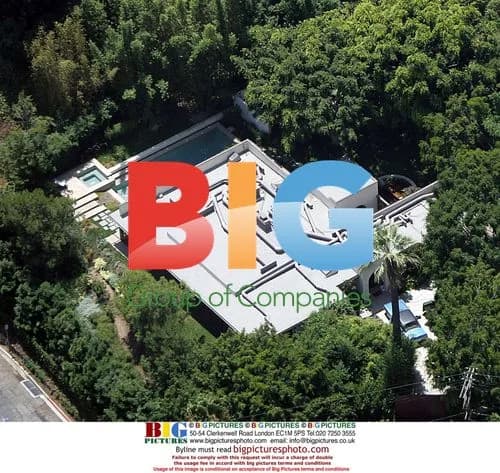 Aerial Shots of Cameron Diaz's Home