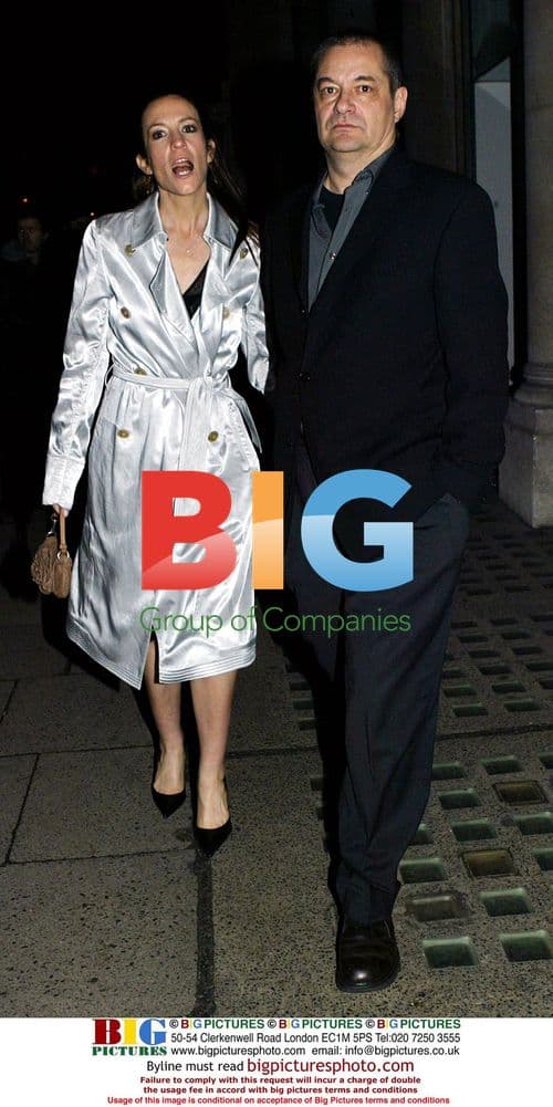 Director Jean-Pierre Jeunet and wife at 'A Very Long Engagement' premiere