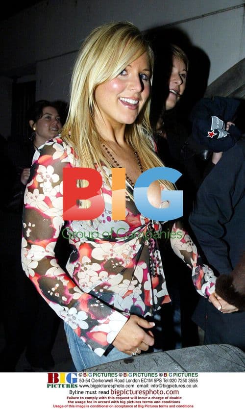 Abi Titmuss leaving 'Team America' screening