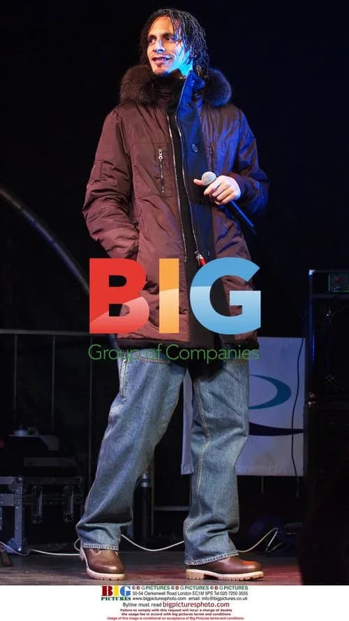 Rio Ferdinand at 'The B of the Bang' opening