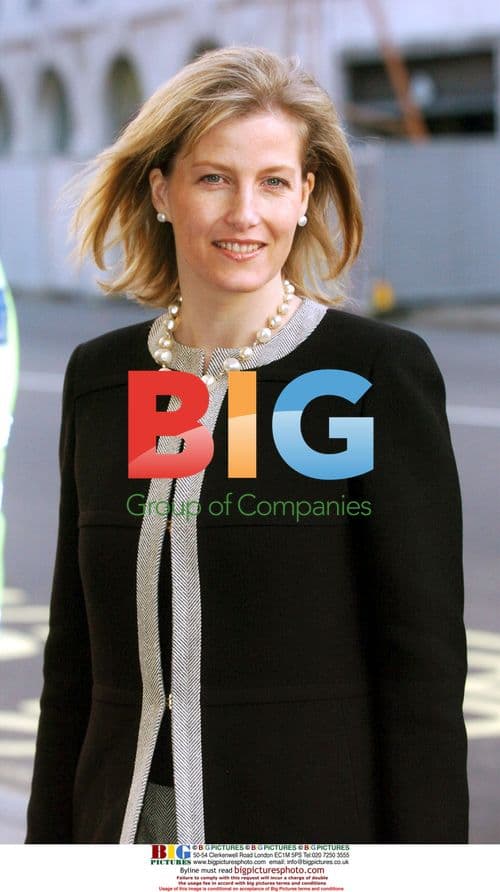 HRH Sophie Countess of Wessex arrives in London