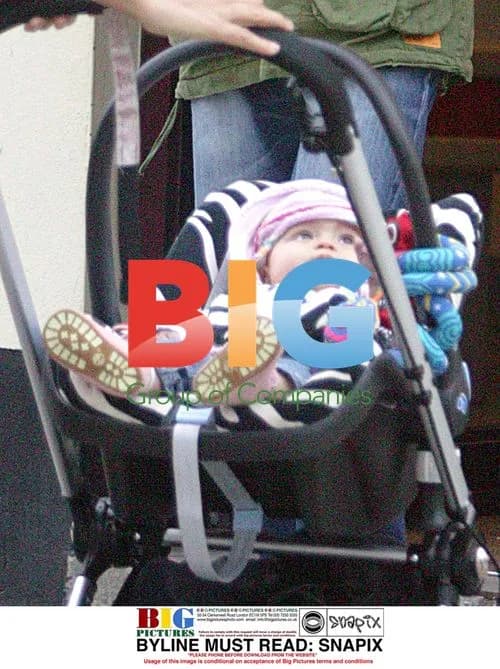 Angela Griffin and family out in London