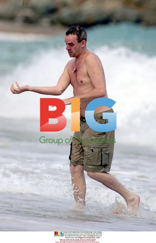 DJ Couple Norman 'Fatboy Slim' Cook and Zoe Ball on Holiday