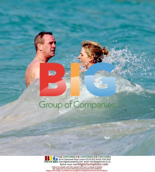 Fatboy Slim and Zoe Ball on Mustique