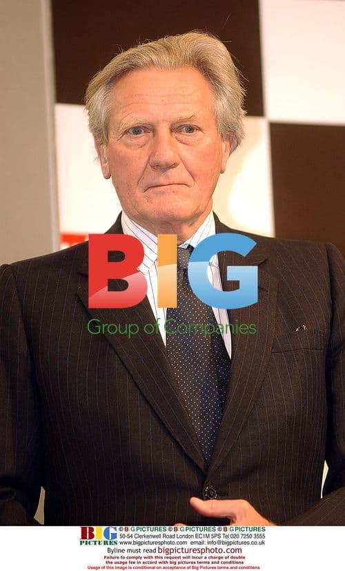 Michael Heseltine at Autosport Show