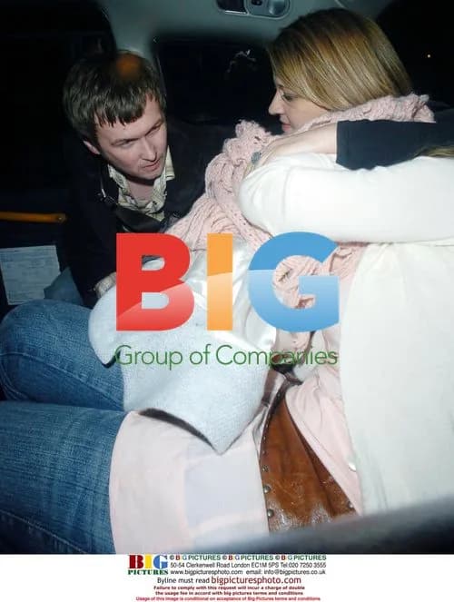 Liz McClarnon and friend leaving Aura in London