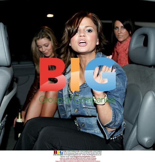 Kerry Katona Enjoys Dublin Night Out