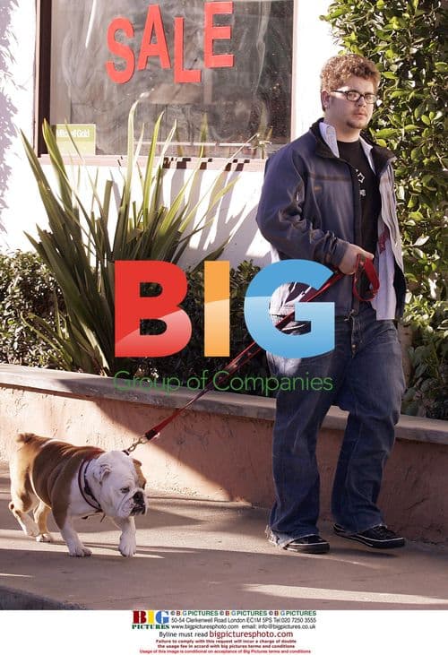 Jack Osbourne walks his bulldog Lola in Malibu