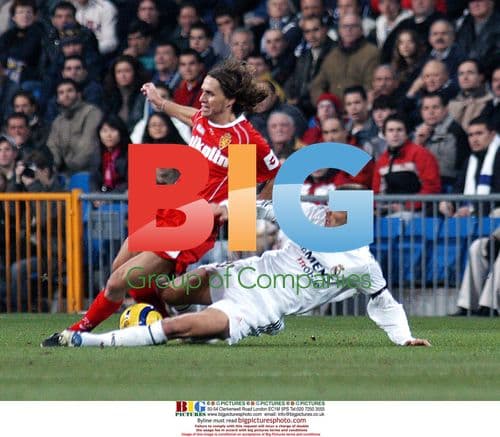 Thomas Gravesen makes Real Madrid debut