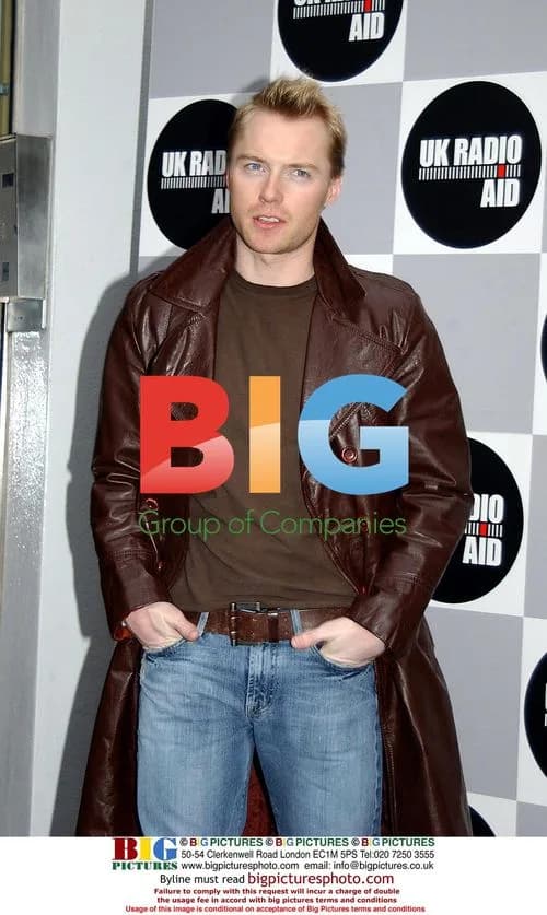 Singer Ronan Keating at UK Radio Aid Event