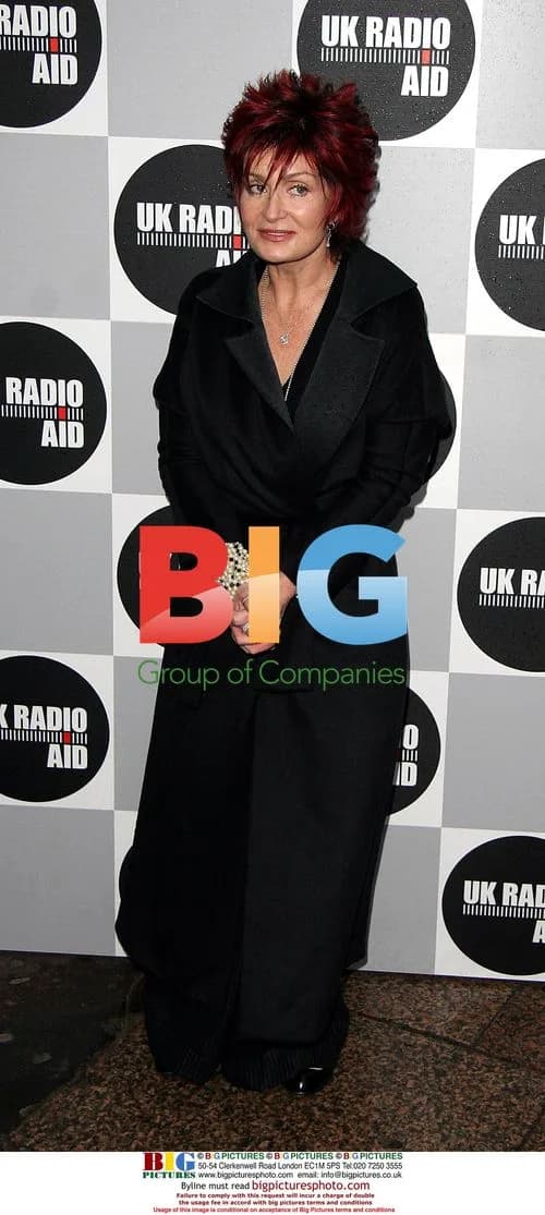 Sharon Osbourne at UK Radio Aid Fundraiser