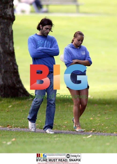 Actress Samantha Morton and Boyfriend Brett Shaw Argue in London Park