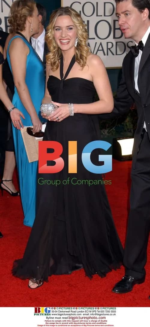 Kate Winslet at 62nd Golden Globes 2005
