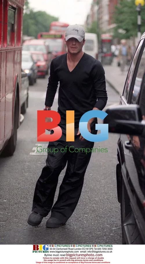 David Beckham Shopping in London