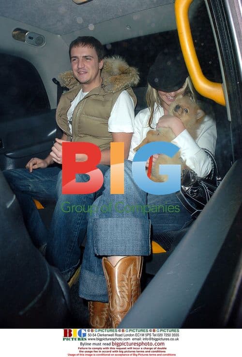 Jennifer Ellison and boyfriend leave London restaurant