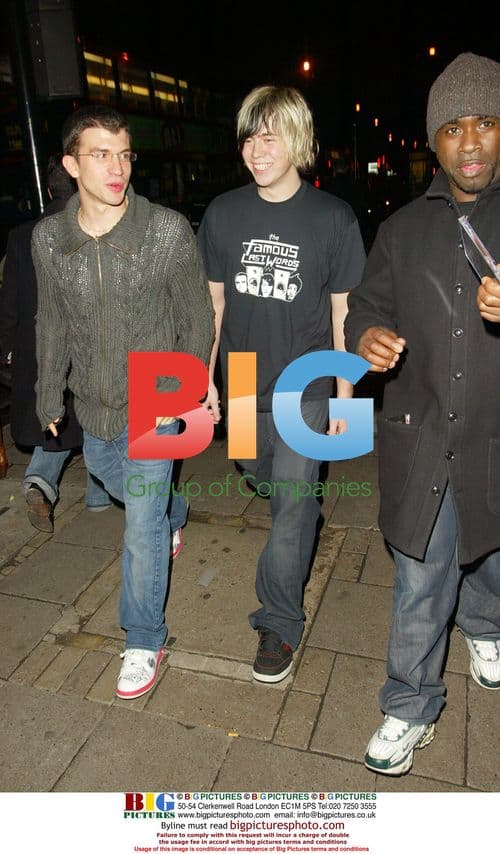 James Bourne out clubbing in London