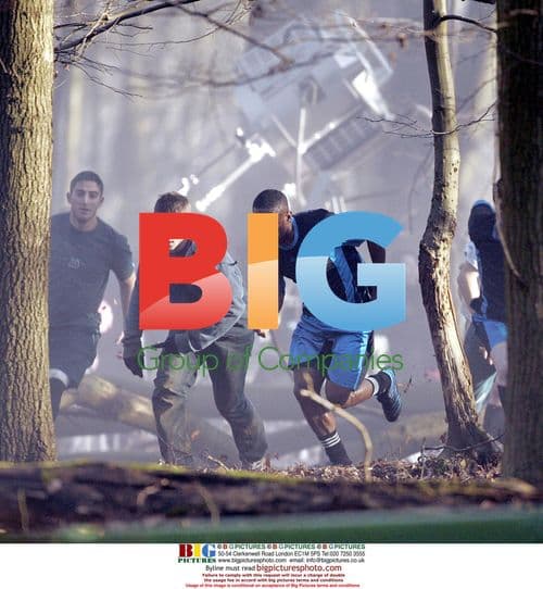 Jermaine Defoe in Adidas Ad Filming