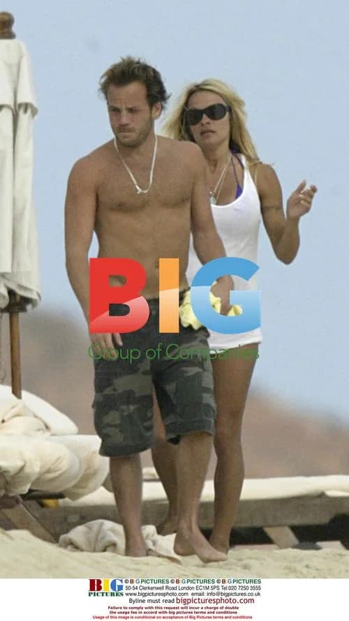 Pamela Anderson and Stephen Dorff on Romantic Getaway