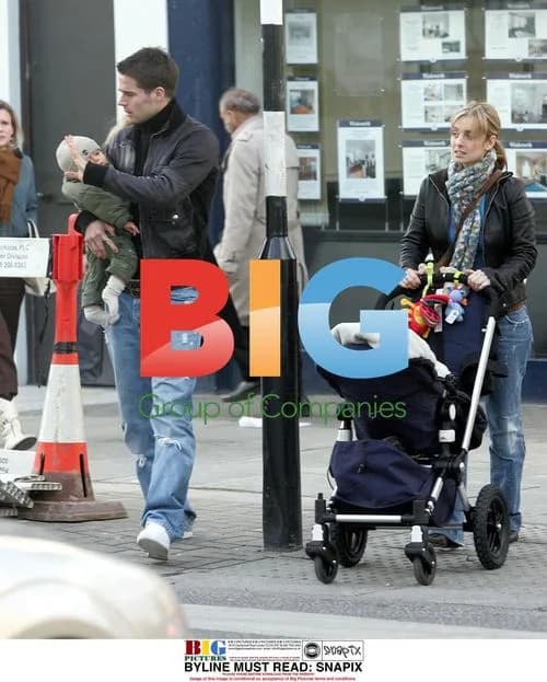 Jamie Redknapp and Family Out in London
