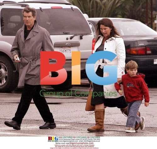 Pierce Brosnan Enjoys Malibu Afternoon with Family