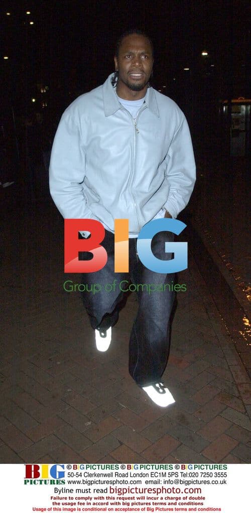 Boxer Audley Harrison at the Wellington