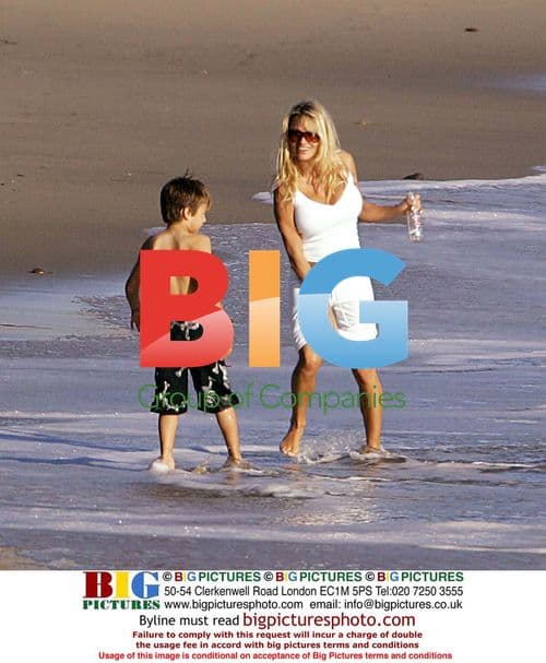 Pamela Anderson & Stephen Dorff Malibu Beach