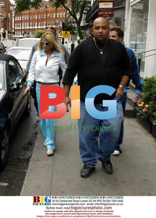 Katie Price and Peter Andre Shop in London