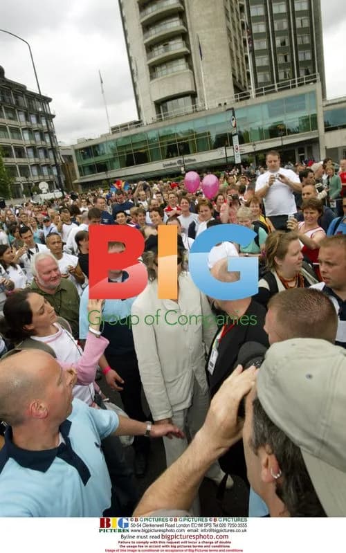 Geldof, McKellen and Fry at London Pride Parade