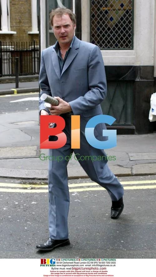 TV presenter John Leslie at The Ivy