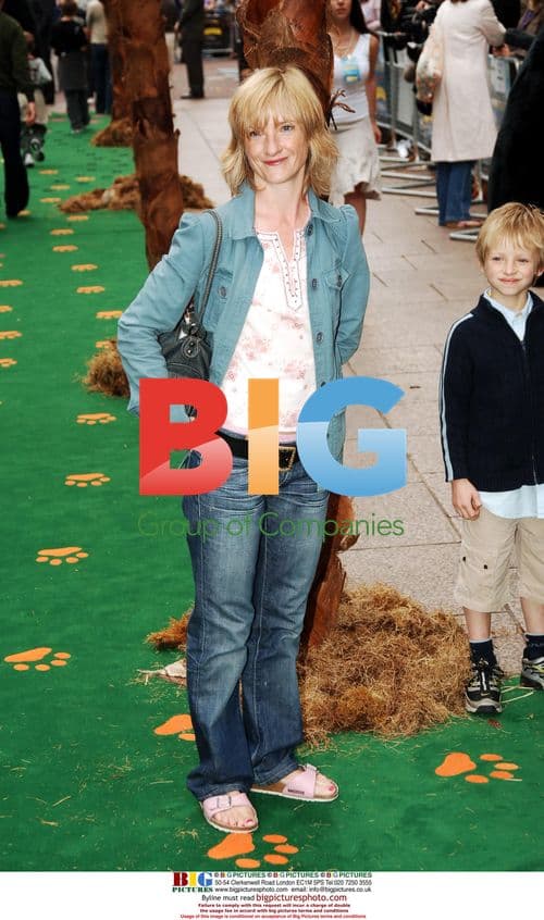 Jane Horrocks at Madagascar UK Charity Premiere