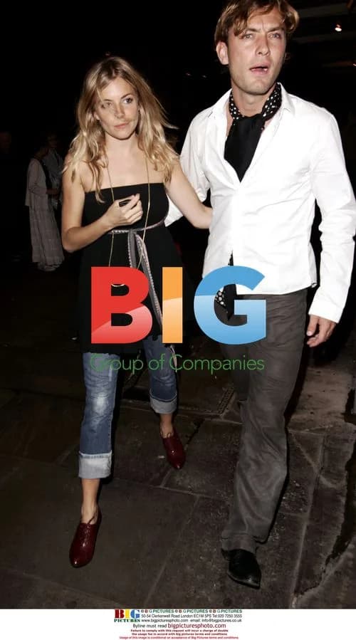 Jude Law and Sienna Miller After 'As You Like It' Play