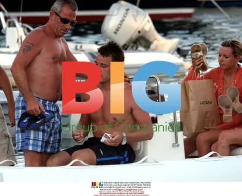 John Terry on Yacht with Girlfriend