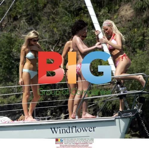 Michelle Marsh and Lucy Pinder on Caribbean Vacation