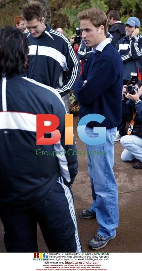 Prince William Meets All Blacks Squad