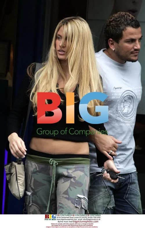 Katie Price and Peter Andre Shop at M&S