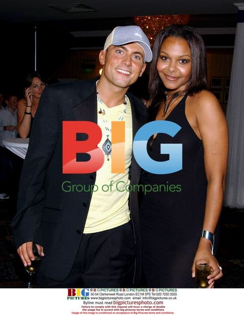 Paul Danan & Samantha Mumba at Miss Ireland 2005