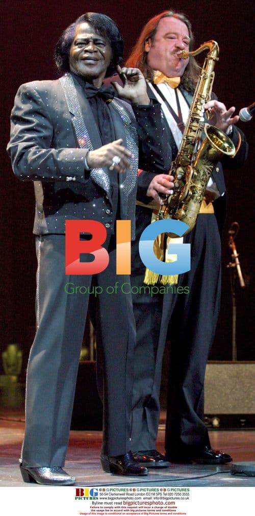 James Brown Performing in Paris