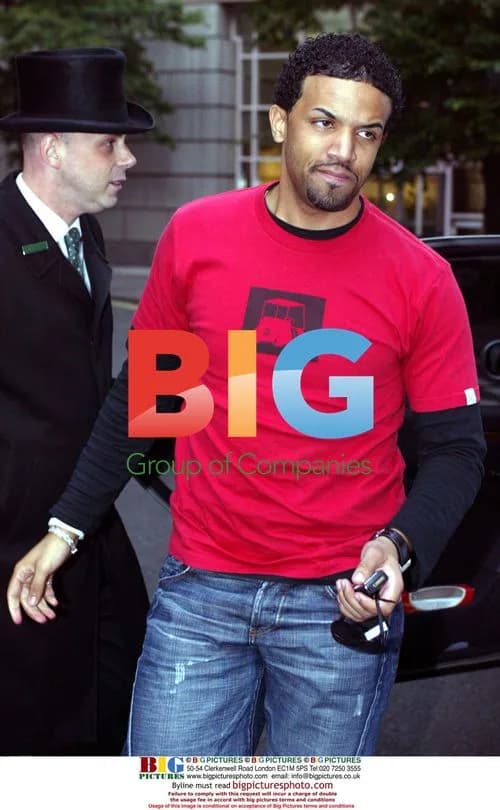 Craig David at The Ivy in London