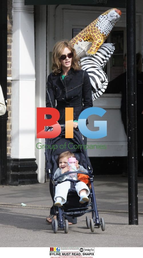 Trinny Woodall Family at London Zoo