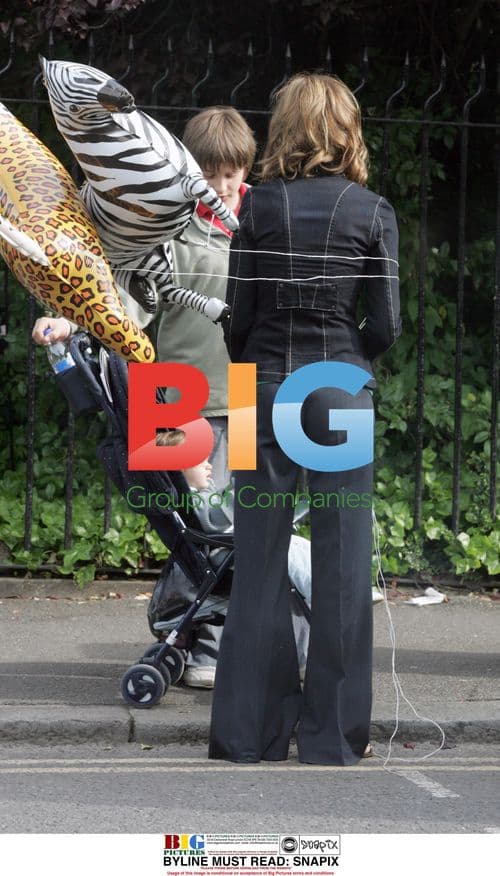 Trinny Woodall and Family at London Zoo