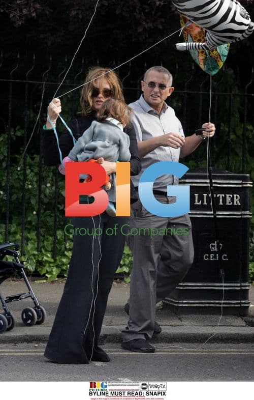 Trinny Woodall and family at London Zoo