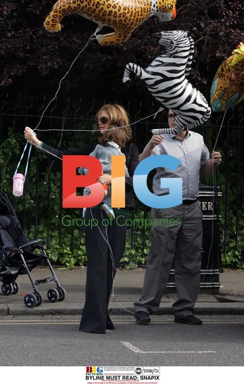 Trinny Woodall and family at London Zoo
