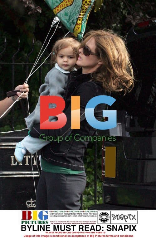 Trinny Woodall and family at London Zoo