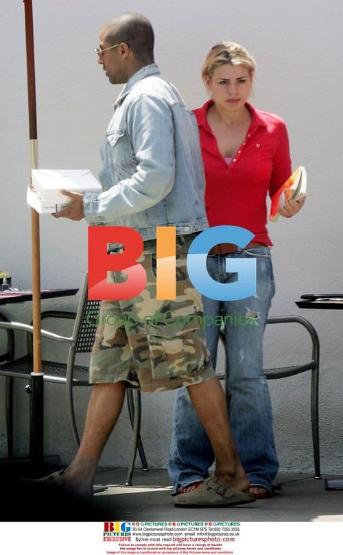 Billie Piper has emotional brunch in West Hollywood