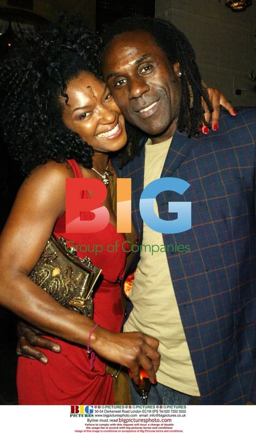 Oliver Skeet and friend at Ninemuse Records party