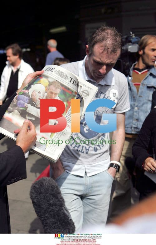 Commuter Returns to King's Cross Station