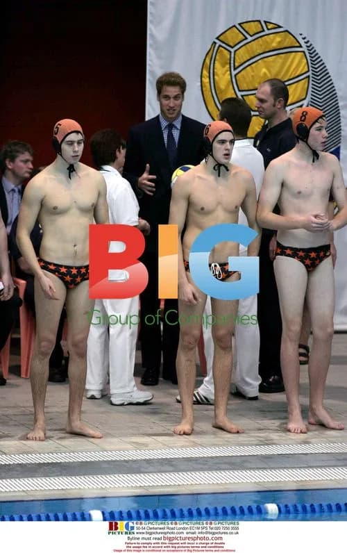 Prince William Attends Water-Polo Tournament in New Zealand
