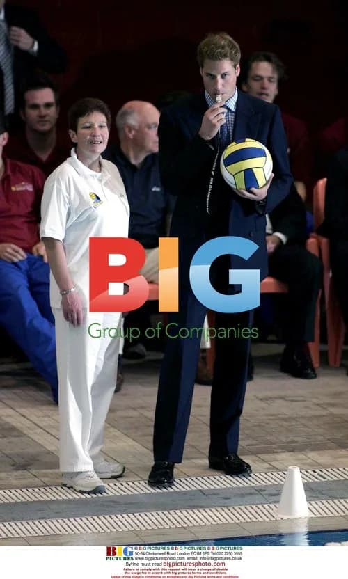 Prince William Attends Water-Polo Tournament in New Zealand