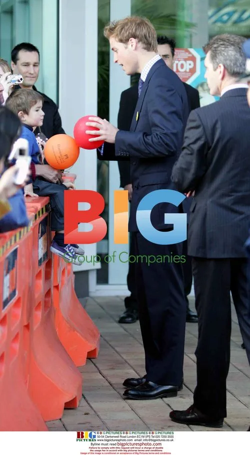 Prince William Attends Water-Polo Tournament in New Zealand